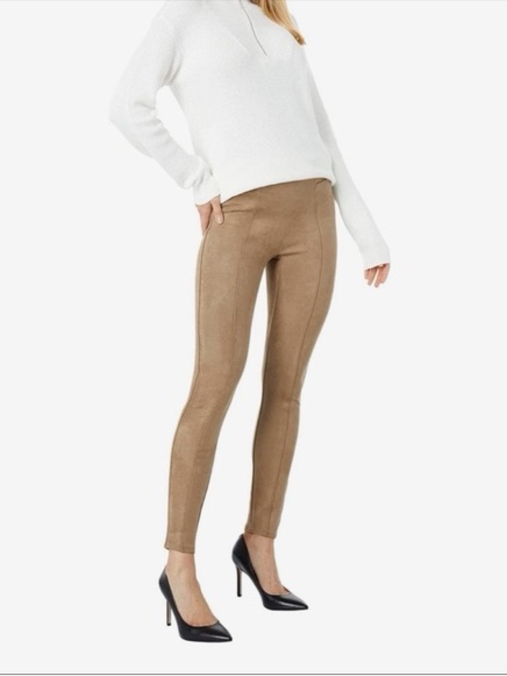 Spanx Faux Suede Leggings